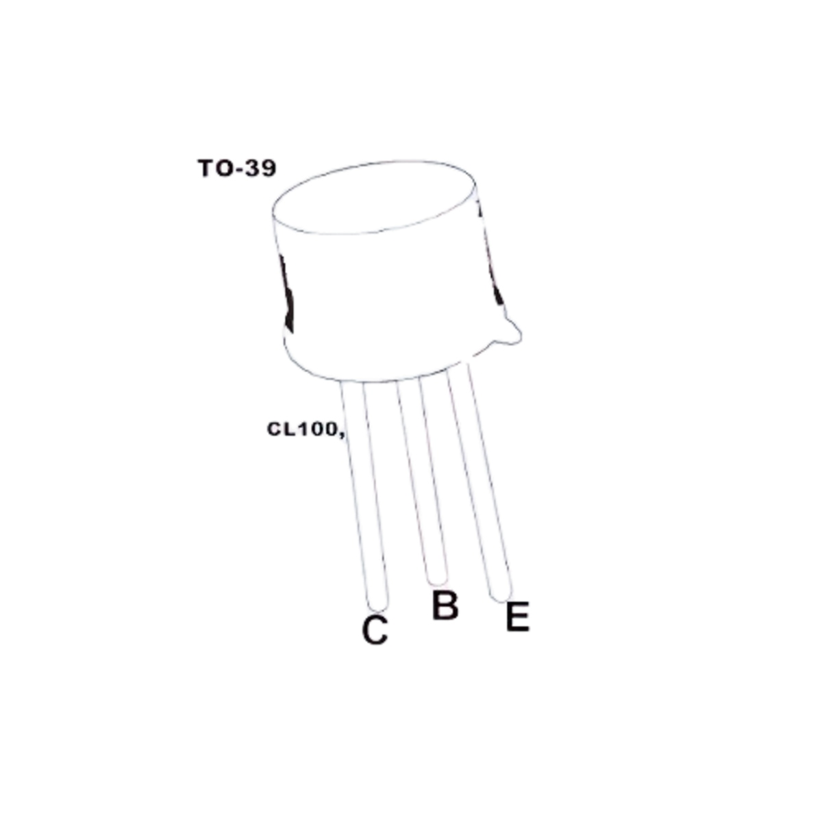 CL100S / SL100 NPN Silicon Planar Medium Power Transistor image 3
