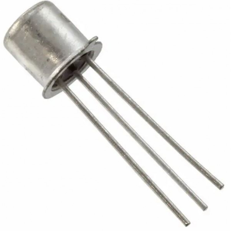 BC107 General Purpose NPN Transistor – TO-18 Metal Can Package image 1