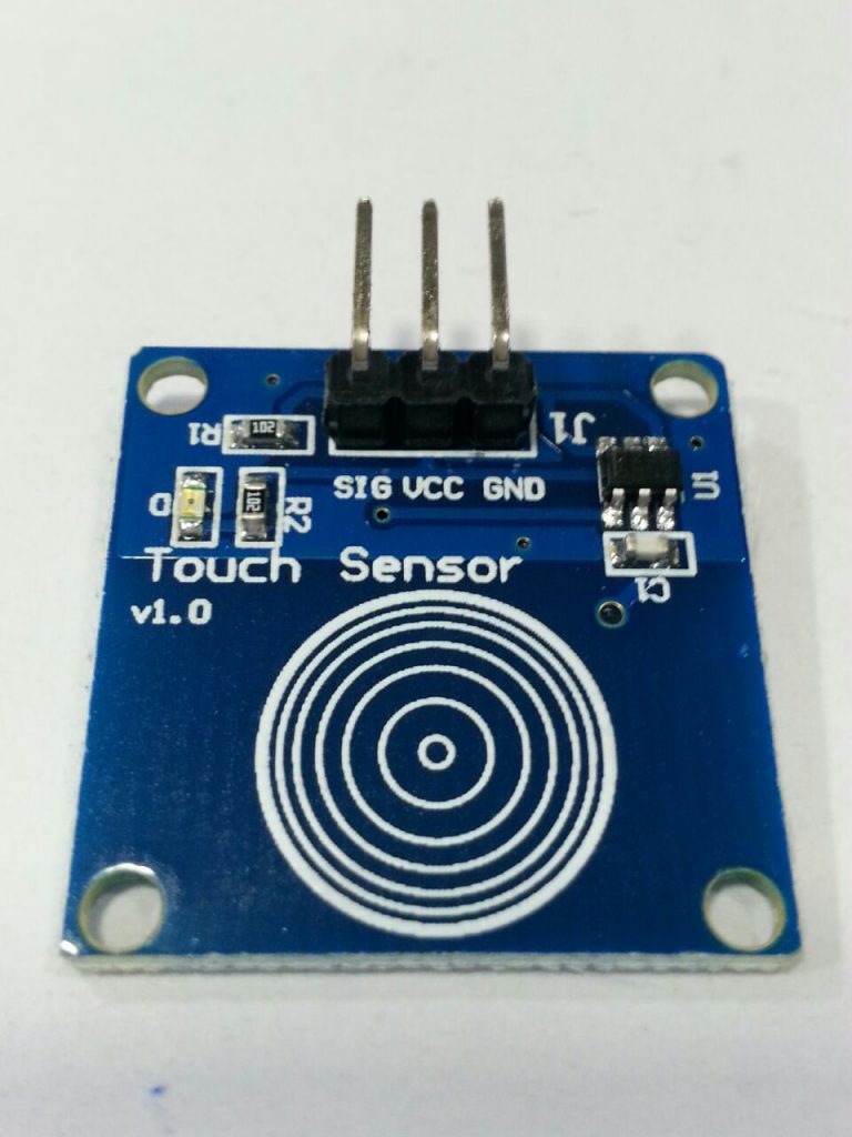 TTP223 – 1 Channel Capacitive Touch Sensor Module – Rajiv Electronics