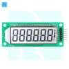 WG0101- 2.4 INCH 6-DIGIT 7-SEGMENT LCD DISPLAY MODULE FOR BACKLIGHT COLOR: WHITE