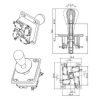 8 Way Joystick With Micro switch For Arcade Game Machine Cabinet - Image 3