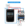 KG316T-220V 20 AMP Digital LCD Microcomputer Timer Switch Programmable Controller - Image 5