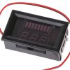 12V-60V DC Lead-Acid Digital Battery Capacity Indicator Charge Tester Voltmeter