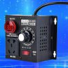 AC 220V 4000W Voltage Regulator Portable Speed Light Voltage Adjustable Dimmer - Image 3