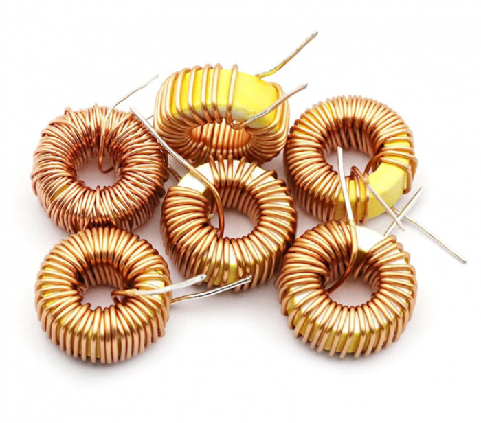 Vertical Toroid Wind Inductor 330UH 3A 0.6mm Copper PCB Mount - Image 4