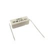 0.39E 5W 5% Axial Lead Ceramic Encased White Wire Wound Resistors