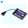 3-AA Battery Holder Box with USB Female Plug, Switch and Cover - Image 4