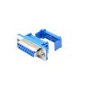 DB 15 PIN 2 ROW D SUB IDC CRIMP TYPE FEMALE CONNECTOR