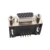 DB 15 PIN VGA 3 ROW D SUB RIGHT ANGLE FEMALE CONNECTOR