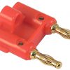 Dual Banana Plug Type 832-4 mm Red