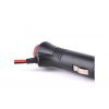 12V CAR CIGARETTE LIGHTER POWER PLUG EXTENSION CABLE 2 MT SWITCH & 5 A FUSE - Image 6