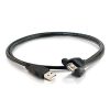 USB Type A Male To Type A Female Panel Mount Extension Cable - 30 CM