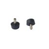 2 MM Banana Socket Solder Type -Length -10 mm -BLACK