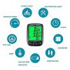 Bicycle Rainproof Odometer Speedometer Multifunction (563-A Wired Black) - Image 3