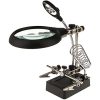 MG16129-C Helping Hand Soldering Stand Magnifying 5 LED Auxiliary Clamp  With Solder Iron Holder - Image 6
