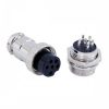 6 PIN 16mm Aviation Male / Female Mini Round Shell Panel Type Connector - Image 4