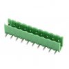 XY2500 - 10 Pin 5.08mm Right Angle Pluggable Terminal Open Male Connector