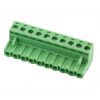 XY2500 - 10 Pin 5.08mm Right Angle Pluggable Screw Terminal Female Connector