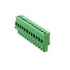 XY2500 - 12 Pin 5.08mm Straight Pluggable Screw Terminal Female Connector