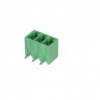 XY2500 - 3 Pin 3.81mm Right Angle Pluggable Terminal Close Male Connector