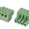 XY2500 - 4 Pin 3.81mm Right Angle Pluggable Screw Terminal Female Connector