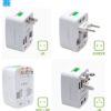 Universal World Wide Travel Adapter Plug - Image 3