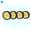 Robotic DC Small 4512 Wheel 4.5cm x 1.2cm - Image 3