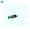 PBS1 Metal Push Button Switch Green - Calonix - Image 2