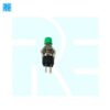 PBS1 Metal Push Button Switch Green - Calonix