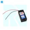 9V Battery Holder with ON Off Switch Black Cover Lead Wire - Image 3