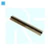 40 X 2 Pin 1.27 mm Pitch Male Berg Strip Straight Double Row Header Gold Plated