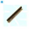 40 X 2 Pin 1.27 mm Pitch Male Berg Strip Right Angle Double Row Header Gold Plated