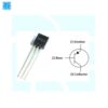 BC214 General Purpose Amplifier PNP-TO 92 Transistor - Image 3