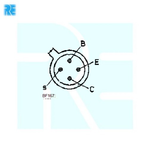 BF167 Silicon NPN-TO 72 Transistor - Image 3