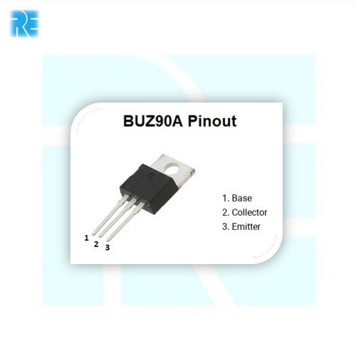 BUZ90A Channel Power Mosfet NPN-TO 220 Transistor - Image 3