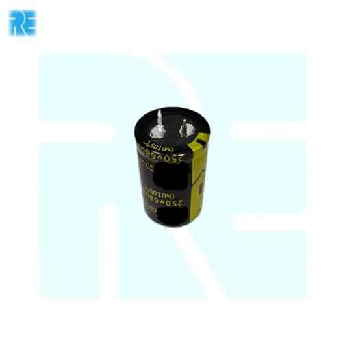 680uF 250V 105 Degree Electrolytic Capacitor 24x40mm - Image 3
