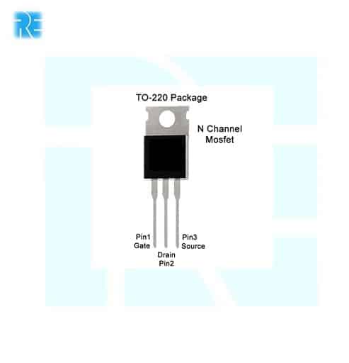 IRFZ44N - N CHANNEL MOSFET TO-220 - Image 4