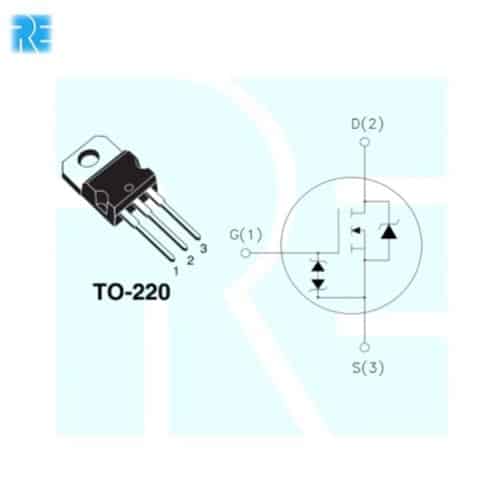 P9NK90Z - N CHANNEL MOSFET TO-220 - Image 4