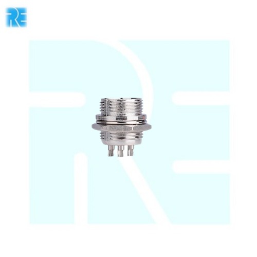 MX-398-4 PIN 16mm Aviation Male Mini Round Shell Panel Type Connector - Image 3